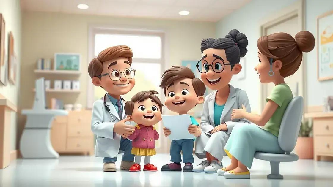 Consultas de acompanhamento após o teste