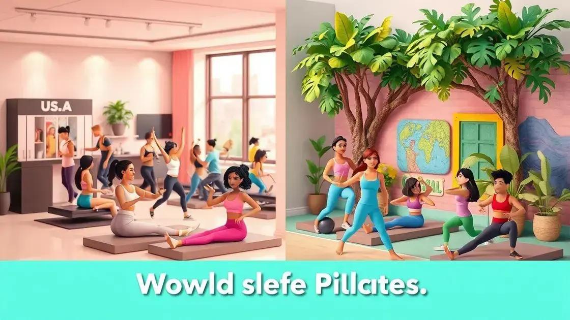 O Crescimento do Pilates pelo Mundo O Crescimento do Pilates pelo Mundo