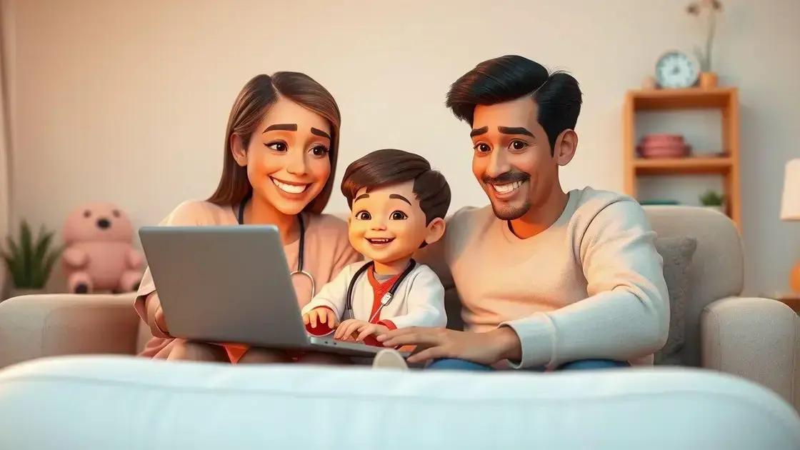 Vantagens da telemedicina pediátrica